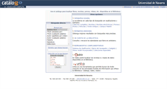 Desktop Screenshot of innopac.unav.es